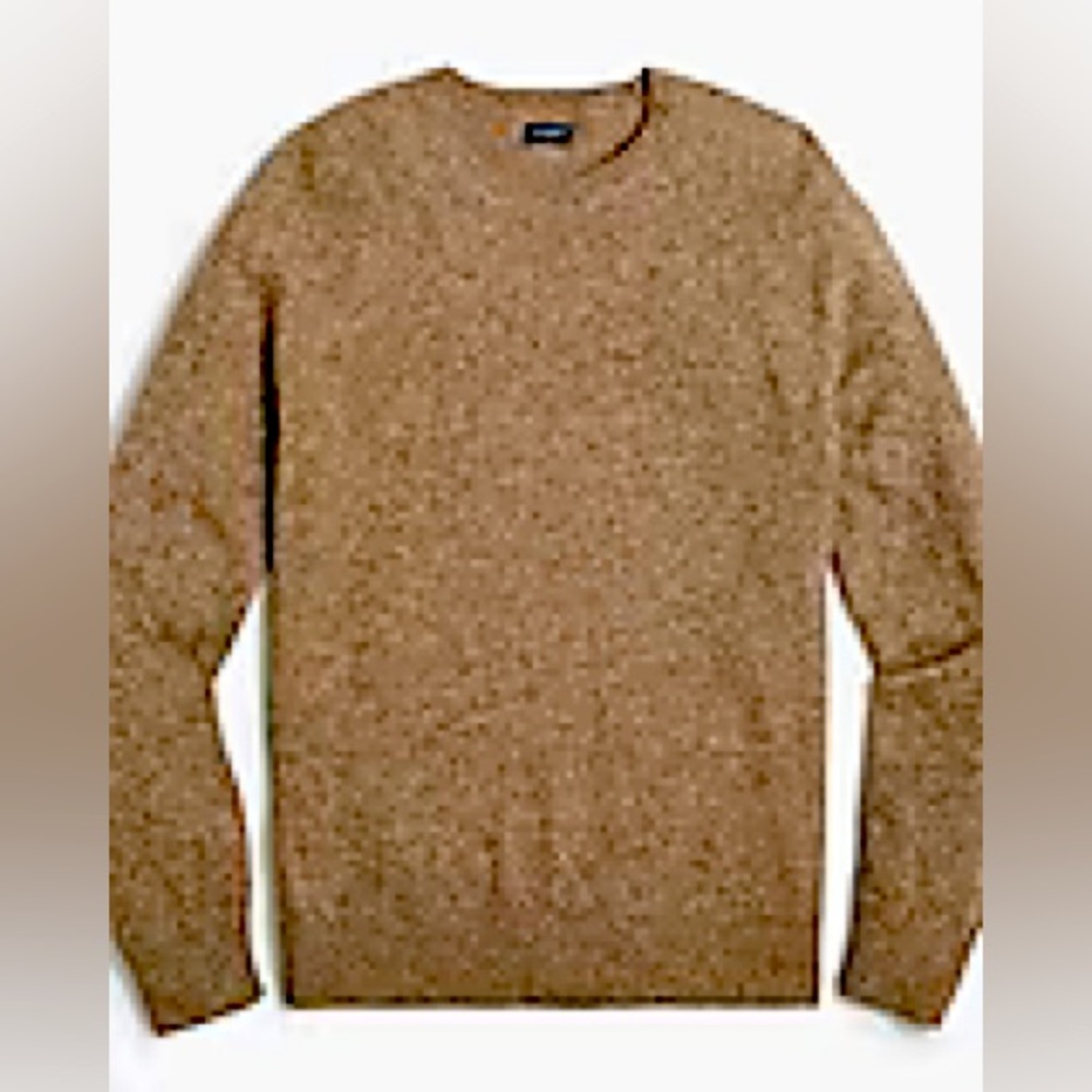 J Crew Supersoft lambswool-blend crewneck sweater, large